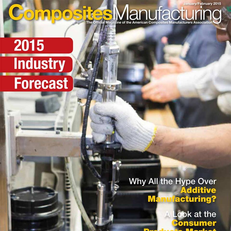 Composites Manufacturing Magazine Cover